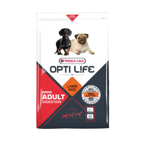 Versele-Laga - Opti Life корм для собак малых пород с чувствительным пищеварением с ягненком и рисом