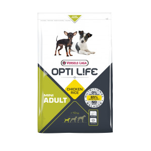 Versele-Laga - Opti Life корм для взрослых собак малых пород с курицей и рисом