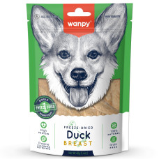 Wanpy - Сублимированное лакомство для собак "Утиная грудка"