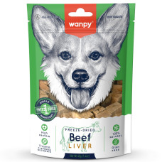 Wanpy - Сублимированное лакомство для собак "Говяжья печень"