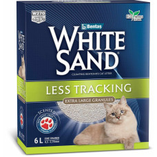 White Sand - Комкующийся наполнитель "Не оставляющий следов"  с крупными гранулами, коробка