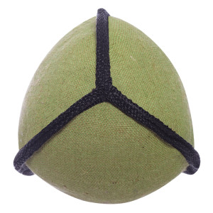Игрушка для собак "Мяч", из брезента (100% хлопок, набивка)
