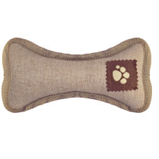 Yami-Yami - Игрушка-аппорт для собак "Кость", из брезента (100% хлопок, набивка), 24 см RP