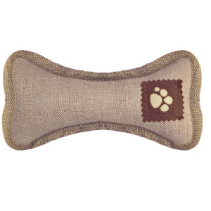 Yami-Yami - Игрушка-аппорт для собак  "Кость", из  брезента  (100% хлопок, набивка), 24 см RP