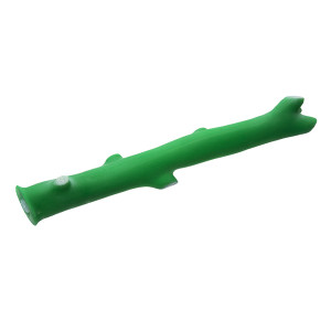 Игрушка для собак "Ветка малая", зеленый, 22см