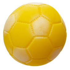 Yami-Yami - Игрушка для собак "Мяч футбольный" , желтый, 72мм