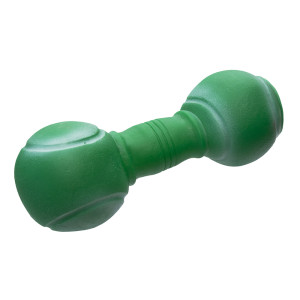Yami-Yami - Игрушка для собак "Гантель-теннис", зеленый, 19см