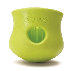 Zogoflex игрушка под лакомства для собак Toppl L 10 см зеленая