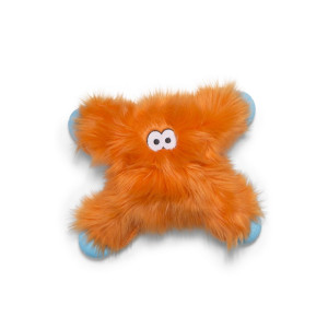 Zogoflex Rowdies игрушка плюшевая для собак Lincoln 28 см оранжевая