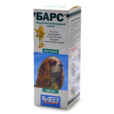 Агроветзащита -  Барс, Спрей для собак инсектоакарицидный, 100 мл