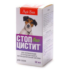 Апи-Сан - Стоп-Цистит Био Для собак - лечение и проф-ка МКБ (суспензия)
