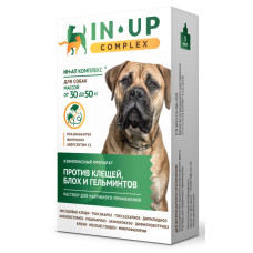 Астрафарм - ИН-АП комплекс для собак массой от 30 до 50 кг против блох, клещей, вшей, власоедов и гельминтов