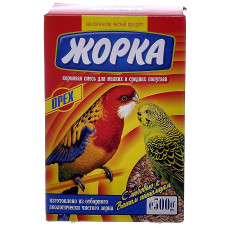 Жорка - Для мелких и средних попугаев с орехами (коробка)