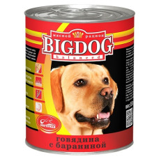 Зоогурман - Консервы для собак "big dog" говядина с бараниной (0492)