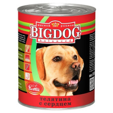 Зоогурман - Консервы для собак "big dog" телятина с сердцем (0256)