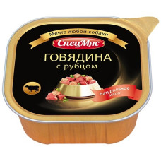 Зоогурман - Консервы для собак спецмяс говядина с рубцом (5367)