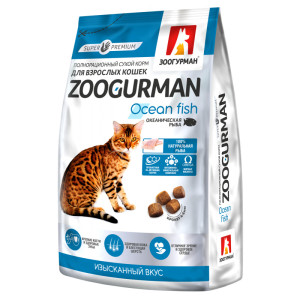 Зоогурман - Корм для кошек с телятиной (5145)