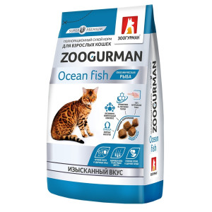 Зоогурман - Корм для кошек всех пород океаническая рыба (5152)