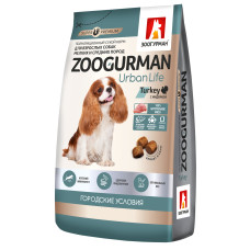 Зоогурман - Корм для домашних собак малых и средних пород,индейка 9136