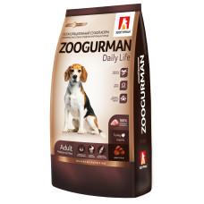 Зоогурман - Корм для собак средних и крупных пород,индейка 9181