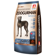 Зоогурман - Корм для собак с чувствительным пищеварением средних и крупных пород,ягненком и рисом 9235