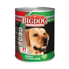 Зоогурман - Консервы для собак «БигДог»,индейка с белым зерном