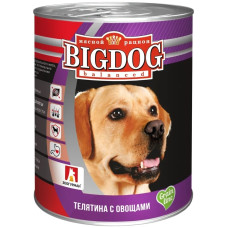 Зоогурман - Консервы для собак «БигДог»,телятина с овощами