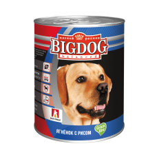 Зоогурман - Консервы для собак «БигДог» ягненок с рисом