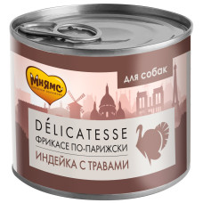 Мнямс - Паштет из индейки с травами для собак всех пород 