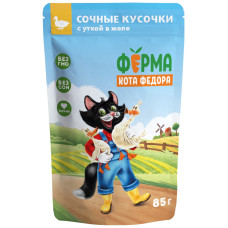 Мнямс - Влажный корм для кошек Ферма кота Фёдора 