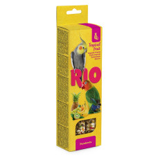Рио - Палочки для средних попугаев с тропическими фруктами, 2х75 г