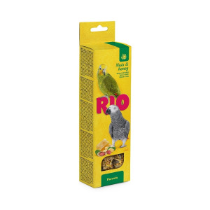 Рио - Палочки для попугаев с медом и орехами, 2х90 г