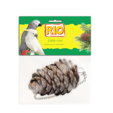 Рио - Лакомство-игрушка Кедровая шишка для крупных и средних попугаев